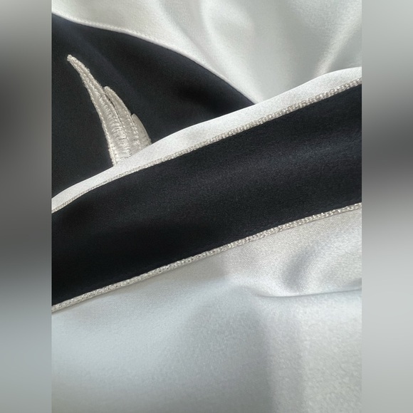 Off white & black Satin Virgil Abloh Jacket - Picture 10 of 12